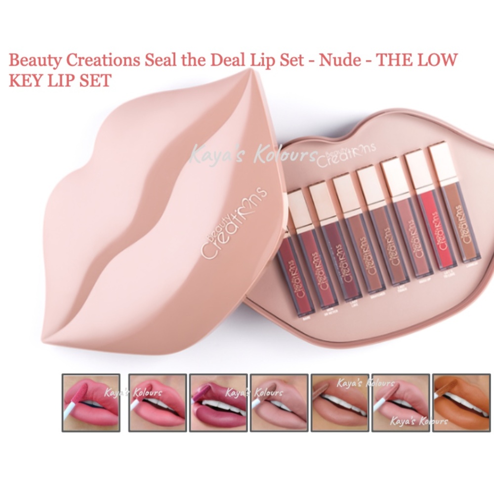 Beauty Creations Seal the Deal Lip Set - Nude